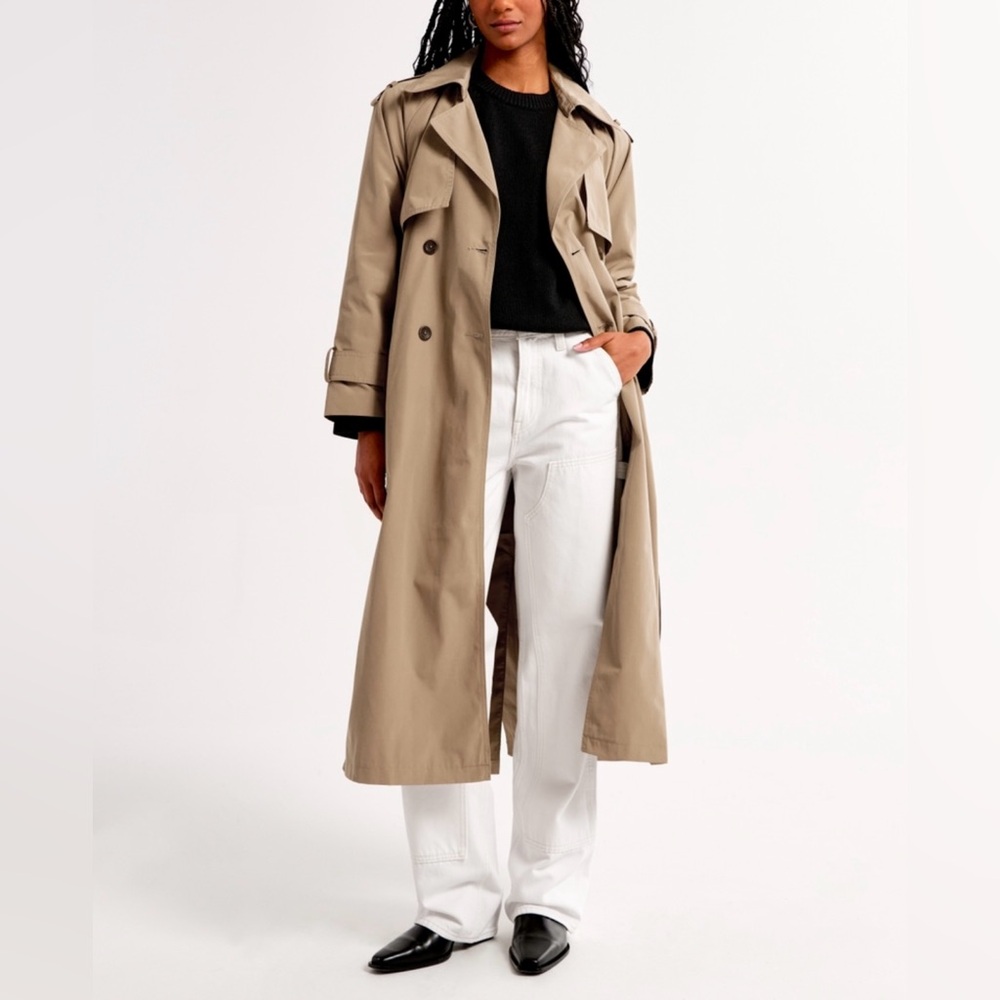 Abercrombie Full Length Trench Coat